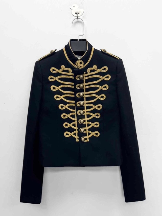 Saint Laurent Jackets & Blazers - 🚩steal Saint Laurent Black Jacket with Gold Embroidery